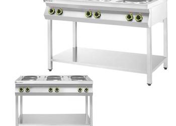 Kuchnia Elektryczna 6-Płytowa 15,6 kW 400V Kitchen Line Hendi 226230