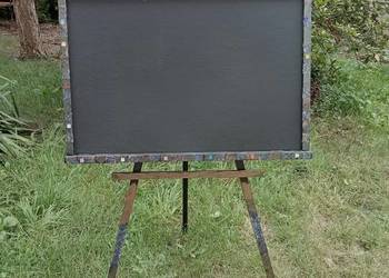 Wyjątkowa Tablica Kredowa na Sztaludze – Unikatowy Klimat Hand-made!