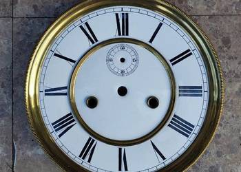 620 Tarcza GB Becker 18,5cm zegara żyłkowego 57/30 sekunda porcelanka