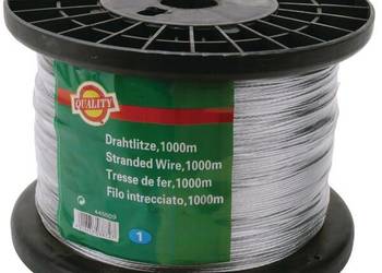 Linka ogrodzeniowa stalowa ocynkowana, 1.5 mm 1000 m AKO 445009