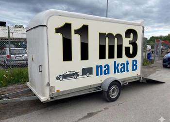 Przyczepa 11m3 na kat B