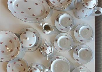 Ponadczasowy serwis kawowy Reichenbach – NRD, Fine China – Klasyka z motywe