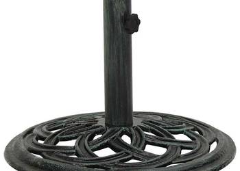 vidaXL Podstawa pod parasol, zielona, 44x44x31 cm(SKU:317756)