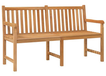 Ławka ogrodowa 150 cm lite drewno tekowe WM-316623