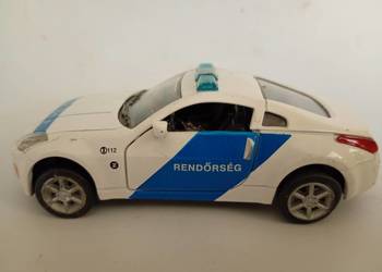 Model radiowozu Policji Węgireskiej Nissan 350Z