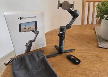 Gimbal DJI Osmo Mobile 8 – jak nowy, pełny zestaw, gwarancja