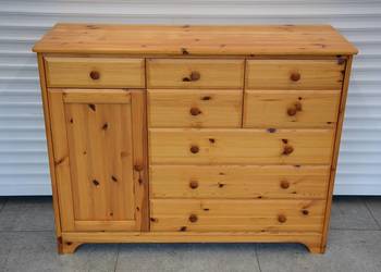 komoda z drewna sosnowego - jak nowa