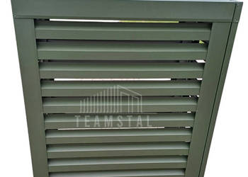 Osłona pompy ciepła 90x40x150 cm zielona TS575