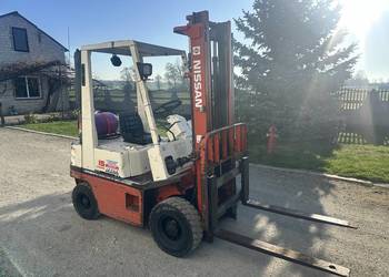 Wozek widlowy Nissan 1,5t 3,3m lpg automat oryginał