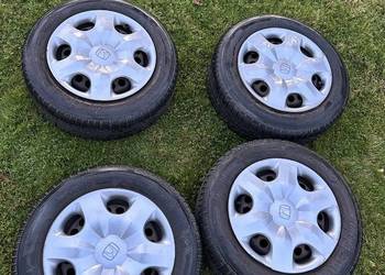 175x65x14 koła zimowe opony Kleber i stalówki Honda
