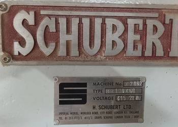 Prasa hydrauliczna  Schubertt  2 półkowa  MR100X50X2002