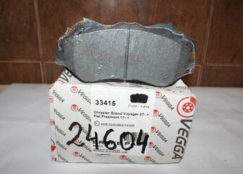KLOCKI HAMULC. FIAT FREEMONT 11- PRZÓD VEGGA 33415 NOWE
