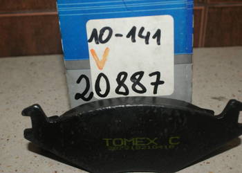 10-141 - TOMEX brakes - KLOCKI HAMULC. VW POLO 85-95