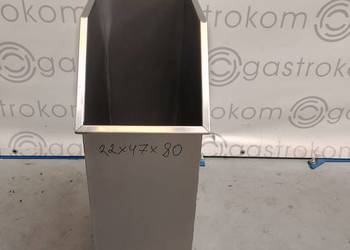 POJEMNIK JEZDNY 22X47X80 nierdzewny