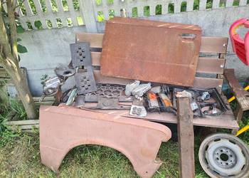FSO 1500 Fiat 125p pozostałości części garażowe