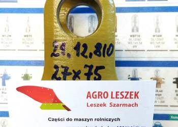 Widłak przegubu szerok. 27x75  21.12.810 W2380  cytr.41mm