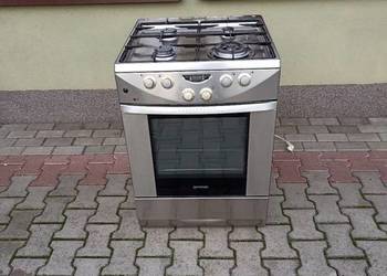 Kuchnia gazowo-elektryczna gora gazowa+piekarnik elektryczny