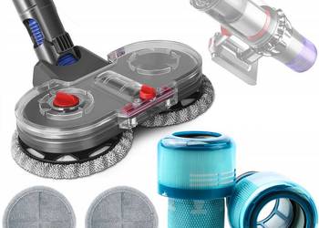 Zestaw Mopujący z Filtrami do Odkurzaczy Dyson | V7–V15