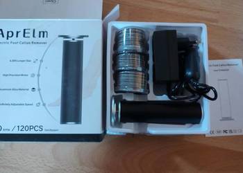 Elektryczne urządzenie do usuwania zrogowaciałego naskórka, regulowana pręd