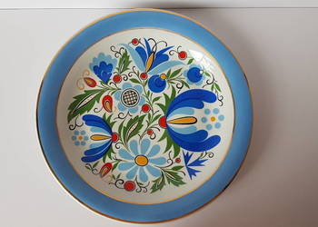 Talerz ozdobny dla Polskie Linie Oceaniczne, Lubiana, porcelana PRL