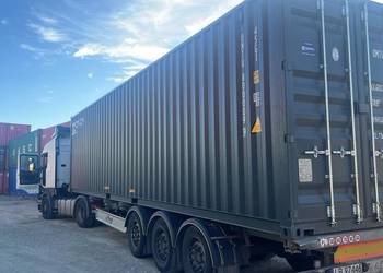 Kontener magazynowy morski 2025r 40"HC RAL7016 nowy 12 metrowy