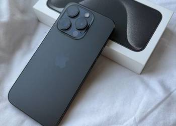 iPhone 15 Pro 128 GB black titanium bateria 88%