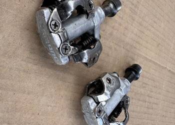 Pedały Zatrzaskowe Rowerowe Shimano SPD PD-M540 Srebrne