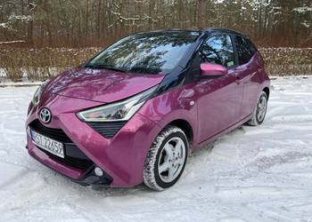 Toyota Aygo Selection X-CITE Magenta 2018 r. Polski Salon