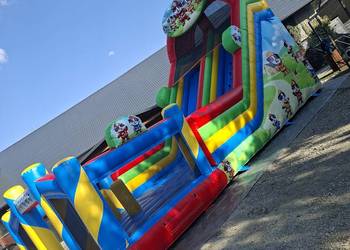 Wynajem Dużego Dmuchańca Zjeżdżalni! Głośnik! Dmuchaniec