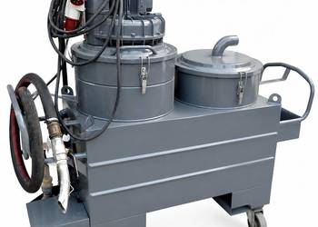 Odkurzacz przemysłowy Delfin TC 220 TP 400V separator oleju i wiórów CNC