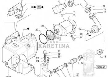 New Holland T6090 Regen pompa hydraul 25.67 cc 84263360R