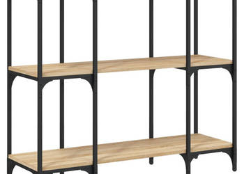 Stolik konsolowy dąb sonoma 102x35x90 cm WM-834146