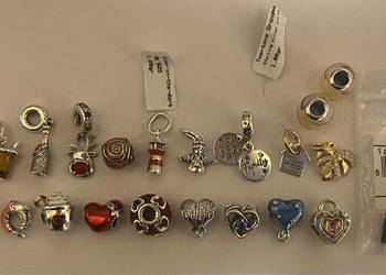 nowe oryginalne charmsy PANDORA zestaw 23 sztuk lub pojedynczo S925 ALE MET