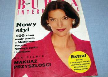 Burda International Jesień 1995 moda szycie wykroje