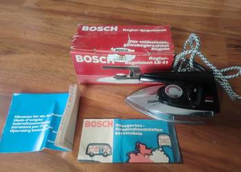 Stare Żelazko Bosch pudełko instrukcja 1977 Vintage