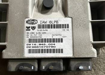 Komputer sterownik silnika zestaw startowy peugeot 407 1.8 16V