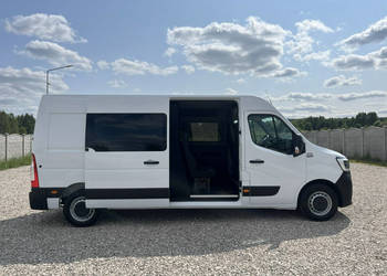 Renault Master 7-osob. Doka_Brygadowy *GWARANCJA* 2.3/136KM L3H2 MAX *HAK*