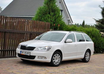 Skoda Octavia II Lift 2013r Klima Tempomat Grzane Fotele Bezwypadkowa