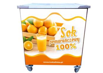 Wózek ze stali nierdzewnej Sok pomarańczowy 100% stolik 72x60x85cm