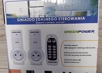 ZESTAW 2x Gniazdo Elektryczne Sterowane Pilotem Sieciowe 230V