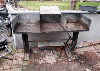 Grill duży na zamówienie na festyny