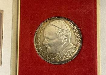 Srebrna moneta kolekcjonerska Jan Paweł II – srebro 800, 20 g