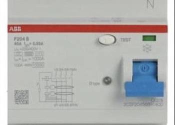 Różnicówka ABB F204 B-40/0.03 Typ B 4P 40A | NOWA + Sprzęt Elektryczny / Au