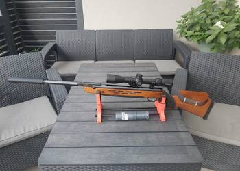 Weihrauch HW98, 4.5mm, luneta vortex diamondback, tłumik, kufer, serwis