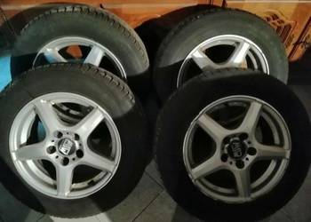 ALUFELGI 15 cali 5x112 + OPONY ZIMOWE M+S