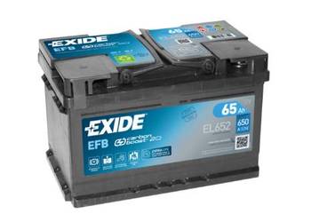 Akumulator 65Ah Exide Start Stop EFB 650A DARMOWA DOSTAWA