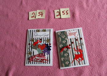 Kartki świąteczne, ręcznie robione