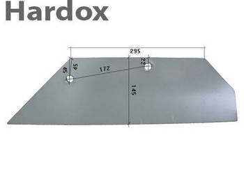 Lemiesz 300hektarów HARDOX 90060055/L części do pługa SKJOLD