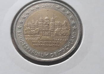 2 Euro Niemcy Mecklenburg - Vorpommeren - 2007 r.-men. D