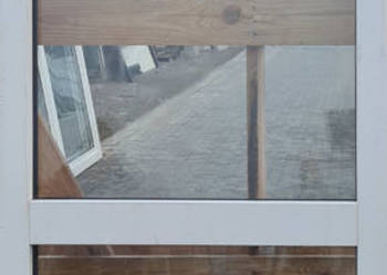 OKNA KacprzaK Witryna 71X172 FIX Używany PCV Plastikowy